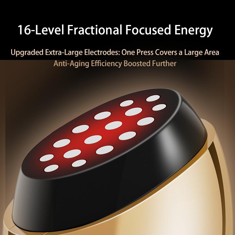 EMS Collagen Gun Face Lifting & Body Sculpting Machine With Chrome Alloy Skin Rejuvenation